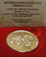 La prima moneta della Collezione Sallentum Felix